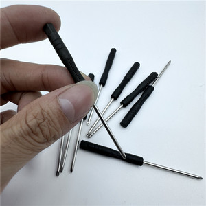 Tournevis de bricolage pour enfants, 2,0 mm cruciforme, 3,0 mm plat, manche en plastique, nickelé, résistant à la corrosion - Product Image 6