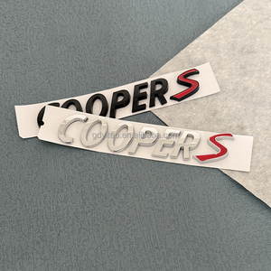 Autocollants <span class=keywords><strong>de</strong></span> carrosserie pour <span class=keywords><strong>Mini</strong></span> <span class=keywords><strong>Cooper</strong></span> S, design sportif 3D en ABS, emblèmes <span class=keywords><strong>de</strong></span> coffre arrière, badges, autocollants pour BMW <span class=keywords><strong>Mini</strong></span>, logo <span class=keywords><strong>de</strong></span> carrosserie - Product Image 1