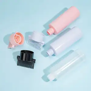 High Quality Hair Coloring Brush Bottle with Oil Applicator for Hair Dye, Comb Applicator Bottle