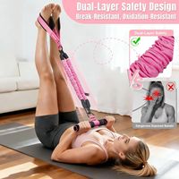 Cinturón de Asistencia para Dominadas TPE con Protección para Pantorrillas para Entrenamiento de Fuerza