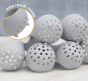 Fabricant d'oeufs durs en silicone pour <span class=keywords><strong>micro</strong></span>-ondes et porte-oeufs pochés Plateaux de <span class=keywords><strong>cuiseur</strong></span> d'oeufs bouillis à usage domestique - Product Image 4