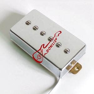 Donlis Custom AlNiCo 5/2 P90 Single Coil Humbucker Formaat LP Gitaar Pickup Met Messing Kap voor Handgemaakte Gitaar Kits - Product Image 3