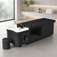Lit de lavage professionnel pour spa capillaire sans plomberie avec réservoir d'eau pour salon – Aucun plomberie requise