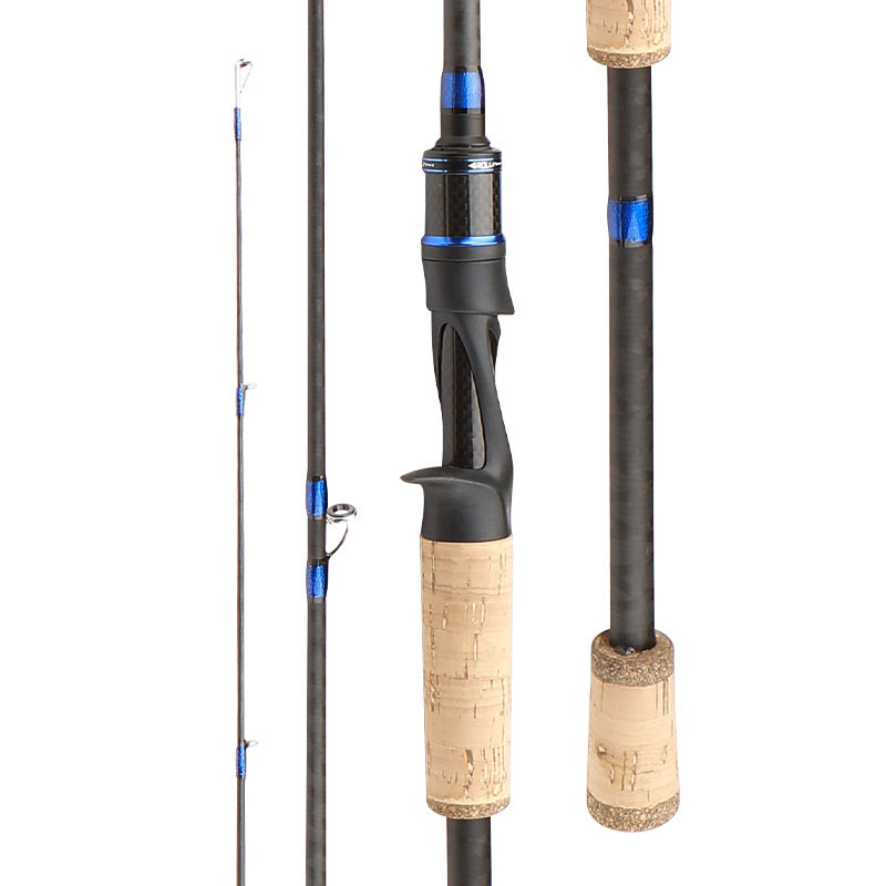 Professional Fishing Carbon Rod Spinning&Baitcasting 1.95m 2.05m - Lightweight and Extra Fast Professional Fishing Carbon Rod Spinning&Baitcasting 1.95m 2.05m - Lightweight and Extra Fast