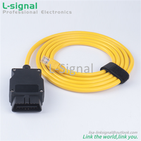 Ethernet to OBD2 Interface I C Coding Diagnostics Cable for BM F-Series Car