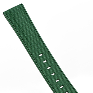 Bracelet de montre en caoutchouc fluoré FKM compatible avec Omega Speedmaster Moonwatch - Product Image 5