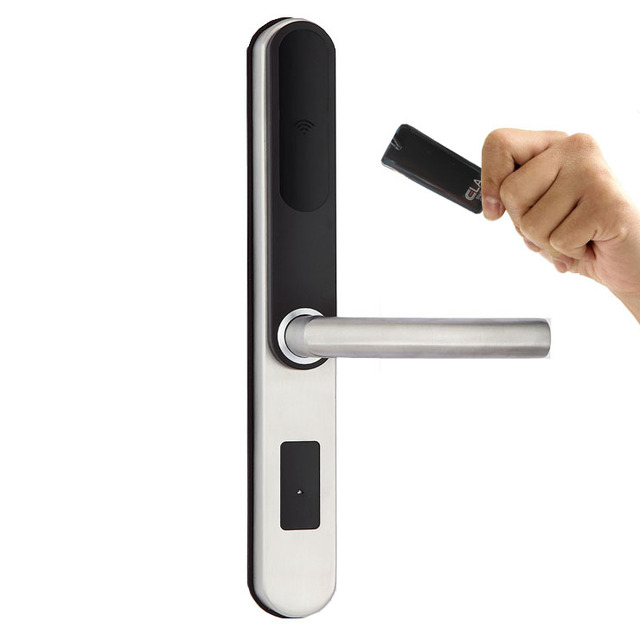 Hotel Management System Keys Card Smart Electronic Hotel Keyless Smart Portable Hotel Door Lock