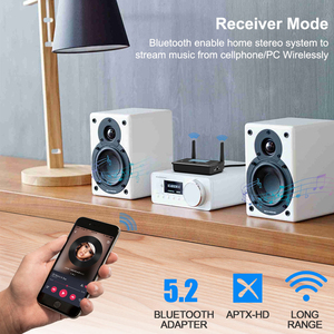 1mii B03 + rạp hát tại nhà tầm xa độ trễ thấp Bluetooth Adapter di động không dây Bluetooth 5.2 âm thanh máy phát và máy thu - Product Image 4