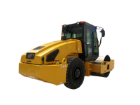 Rouleau vibratoire hydraulique robuste de 10 tonnes, machine de compactage pour asphalte et sols routiers