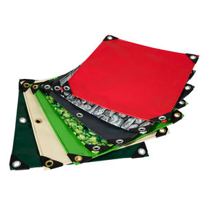 Feuille de bâche de camion en PVC avec œillets et <span class=keywords><strong>fixation</strong></span> triangulaire - Product Image 2