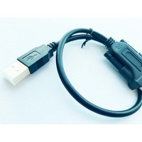 Custom FTDI Chipset USB 2,0 a DB9 Serial RS232 Cable adaptador