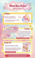 Authentique Officiel Baby Three Dream Mask Plush Blind Box Doll Cute Sleep Mask with Light Blocking Surprise Box Mysterious Gift
