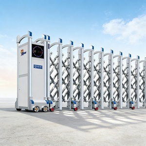 Portail Rétractable Automatique Zhanjiang pour Allée, Portails Rétractables Accordion pour Usine - Product Image 1