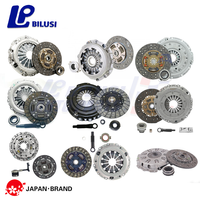 Kit d'embrayage Bilusi : Disque d'embrayage, couvercle et roulement pour Toyota Hilux, Nissan, Mitsubishi, Suzuki, Mazda, Honda
