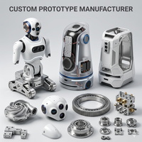 Service de prototypage de précision CNC, prototypage fonctionnel personnalisé en métal pour la validation d'ingénierie robotique et le développement de produits