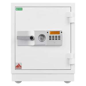 Coffre-fort électronique domestique robuste WOMA, ignifuge, numérique, <span class=keywords><strong>pour</strong></span> armes à feu, 1024, 2 heures, 4 roues en PVC - Product Image 2