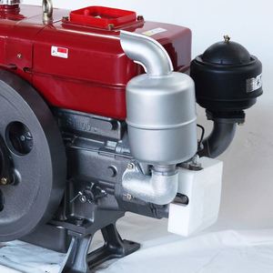 Moteur diesel monocylindre 4 temps à démarrage électrique, refroidi par eau, Aokai ZS1100, norme Euro 3, pour équipement agricole et maritime - Product Image 3