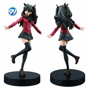 ฟิกเกอร์ de 18cm OPP กระเป๋าอนิเมะ Fate stay night tohsaka Rin Action figures เครื่องแบบนักเรียนของเล่นโมเดล