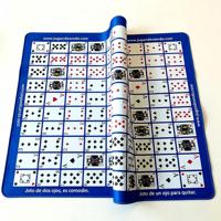 Tapis de jeu d'échecs enroulable Tigerwings Tournament, personnalisé 3x6, en caoutchouc écologique, portable, anti-rayures, en stock