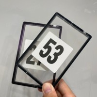 Pelindung Sudut Kartu Graded ACE BGS CGC TAG dengan Panel Belakang Akrilik, TPU Lembut Tahan Benturan, 12 Warna Beragam