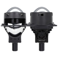 Projecteur LED longue portée A9 pour voiture, lentille de projecteur LED automatique, ampoule de projecteur, phare LED super lumineux 3.0 pour voiture