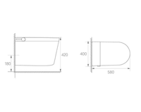 WC intelligent électrique certifié CE T6, cuvette allongée, fonctionnement automatique, chauffage du siège, caractéristiques sanitaires