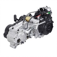 Nouveau Moteur GY6 200cc avec Boîte Automatique CVT, Marche Arrière, Arbre d'Équilibrage, Refroidissement par Air pour Véhicules Utilitaires, Karts et Quads