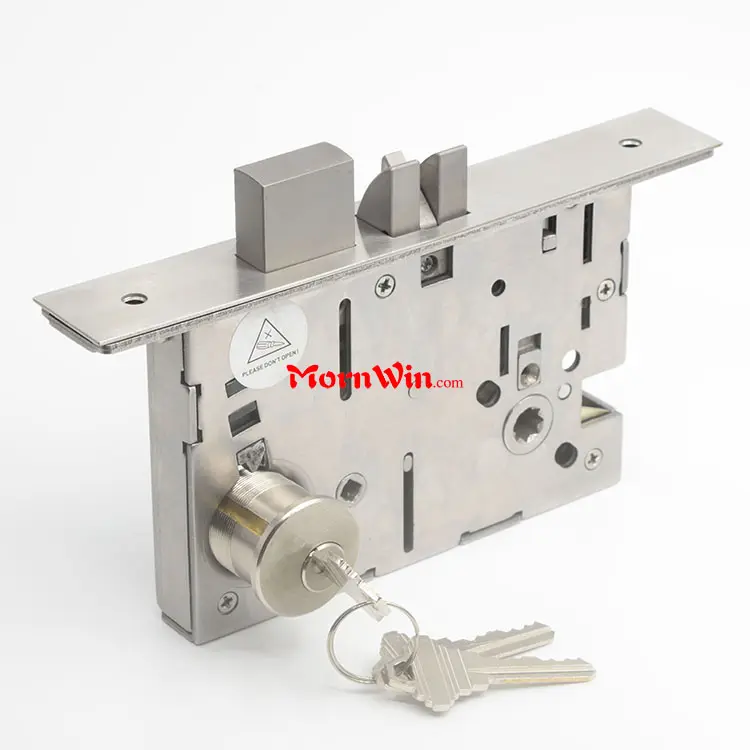 High Standard 7092 American Door Lock Body SUS304 Stainless Steel Mortise Lock Body