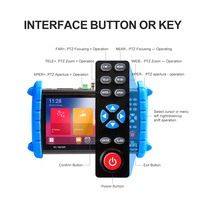 Probador de CCTV NOYAFA NF-IPC722ATCHS, Pantalla Táctil HD de 7 Pulgadas, Puede Depurar DVR, NVR y Otros Monitores