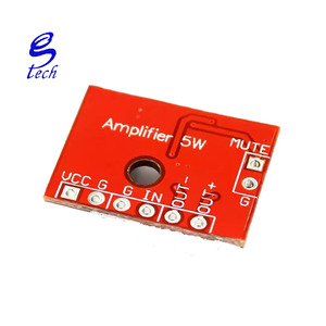 Placa amplificadora de audio digital XS9871 de 5W, <span class=keywords><strong>mini</strong></span> amplificador de audio de 1A, módulo de 5V, amplificador mono de clase AB - Product Image 2