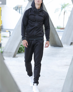 Custom Men Tracksuit Set 100% Cotton Breathable Wholesale Price Set Streetwear Men's Casual Wear Set Tracksuit - Product Image 3