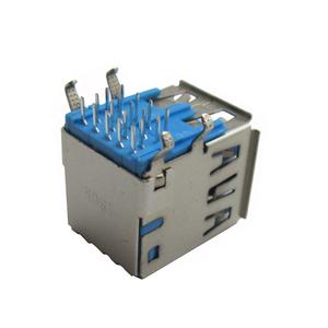 USB-2A-RL10-3 empilé USB 3.0 Type A Trou traversant <span class=keywords><strong>Ange</strong></span> droit - Product Image 2