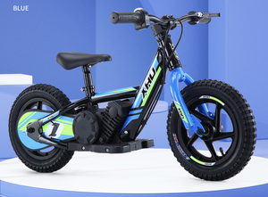 Vélo d'équilibre électrique pour enfants, 12 pouces, démarrage à une touche, rechargeable, frein à disque, vitesse unique, pour les 7-12 ans, cadre léger en aluminium, excellent - Product Image 4