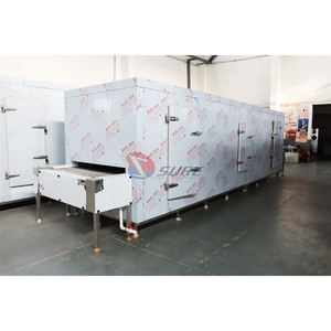 1000kg/एच सुरंग फ्रीजर शुद्ध बेल्ट Iqf ठंड सुरंगों व्यक्तिगत जल्दी ठंड खाद्य ग्रेड SUS304 स्टेनलेस स्टील अनुकूलित सीई - Product Image 6