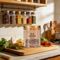 Varillas de Cassia Gourmet, Selección Premium de Especias, Frasco de 150g, Ideal para Cocinas Artesanales, Talleres Culinarios, Sets de Regalo para Fiestas