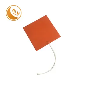 silicone rubber heater flexible heating element 220v 300*300mm car energy battery heater heating pad