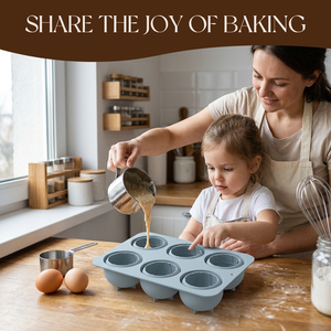 SILIKOLOVE Moule à gâteau en silicone de qualité alimentaire, antiadhésif, sans BPA, en forme de ballon de <span class=keywords><strong>basket</strong></span>, 6 cavités, certifié LFGB Platinum - Product Image 5
