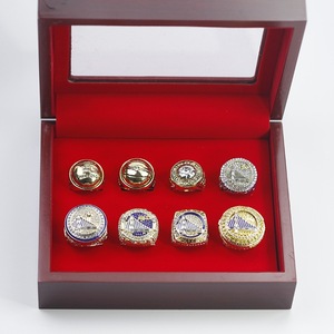 Anillo de Campeonato de los Warriors de 8 Piezas, Molde de Acero, Aleación Chapada en Oro, Accesorio Deportivo con Caja, Desde 1947 hasta <span class=keywords><strong>2022</strong></span>, Anillo de Moda con Incrustaciones - Product Image 1