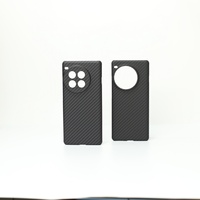 Nouveau étui de téléphone en fibre d'aramide sergé 3K pour Oneplus 13/ACE 3pro caméra gros trou cratère coque de téléphone