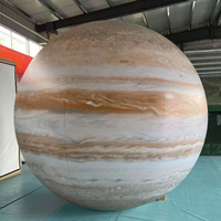 Ballon gonflable géant TianYi Tech, imprimé UV, étanche, en forme de lune ou de planète, pour publicité unique et décorations de fête, résistant aux intempéries