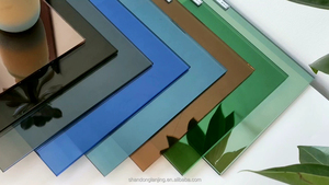 Certifié ISO9001 verre trempé réfléchissant bleu brun <span class=keywords><strong>teinte</strong></span> 5mm-10mm pour l'extérieur Windows escalier décoration CE approuvé - Product Image 4