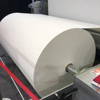 Papier de transfert par sublimation en polyester léger blanc à séchage rapide et à taux de transfert élevé 35 g/m² 45 g/m² pour imprimante industrielle MS-JP4