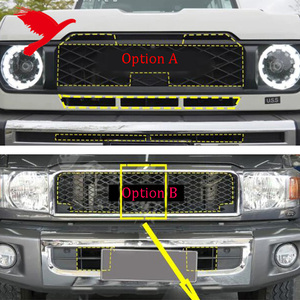 Front Bottom Grille Air Intake Mesh <strong>Net</strong> Protector Cover for <strong>Toyota</strong> <strong>Land</strong> <strong>Cruiser</strong> LC70 LC71 LC76 LC78 LC79 - Product Image 3