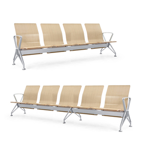 Versatile Airport Waiting Chair 3 Seater Serves as Hospital <b>Bench</b> and Bank Lobby Seating - Product Image 5