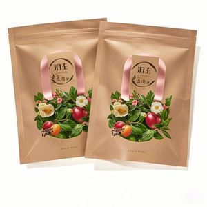 ถุงซิปล็อคแบบตั้งได้ถุงฟอยล์ Mylar สำหรับเมล็ดโลโก้ป้องกันกลิ่นบรรจุภัณฑ์พลาสติกสำหรับการเกษตรซูชิเยลลี่ - Product Image 6