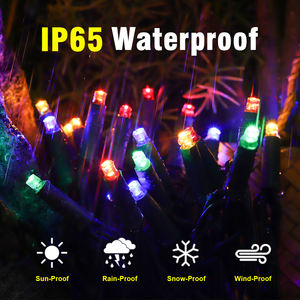 Luces LED Brillantes para Navidad, Resistentes al Agua, para Uso en Exteriores, con Enchufe Certificado por UL, para Decoración de Árboles - Product Image 4