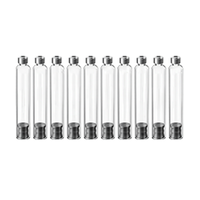 Cartouche en verre jetable de 3 ml, emballage indépendant, flacons stériles, stylo de beauté, bouchon en caoutchouc durable, flacon stylo magique