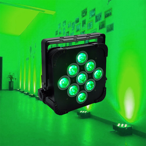 Éclairage de scène max led rgbw 9x18w sans fil, lumière avec batterie - Product Image 6