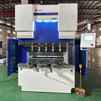 Prensa Plegadora CNC Industrial de Alta Precisión de 100 Toneladas y 1600 mm para el Procesamiento de Chapas Metálicas, a su Elección