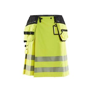 BLAKLADER - 192118313399C58 Falda escocesa de alta visibilidad Amarillo/Negro-EAN 7330509780091 ROPA DE TRABAJO DE LA HI-VIS - Product Image 1